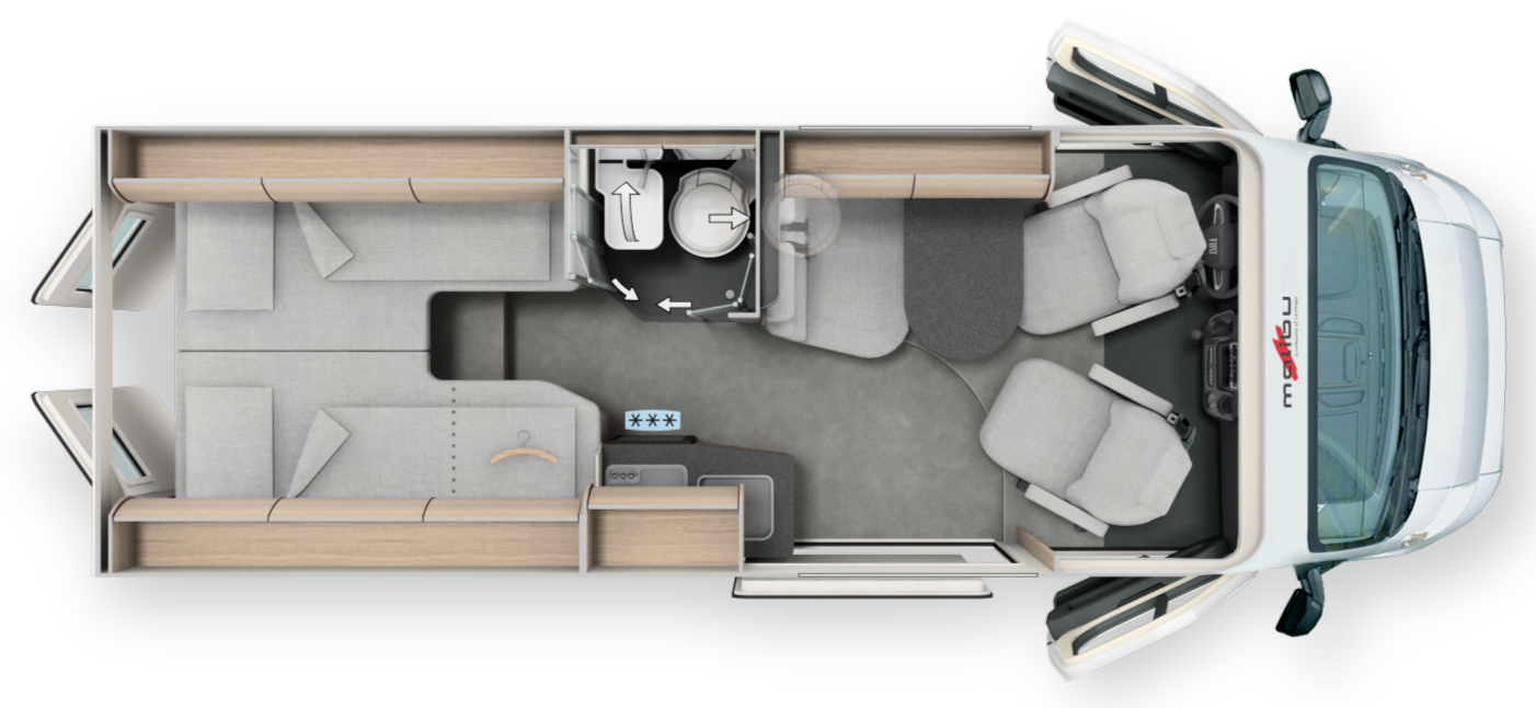 26 Malibu Van 600 LE Compact B