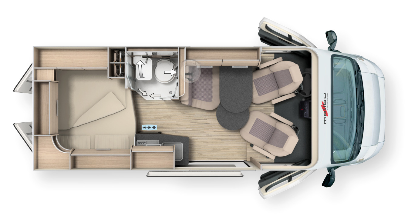 malibu van compact 540 db