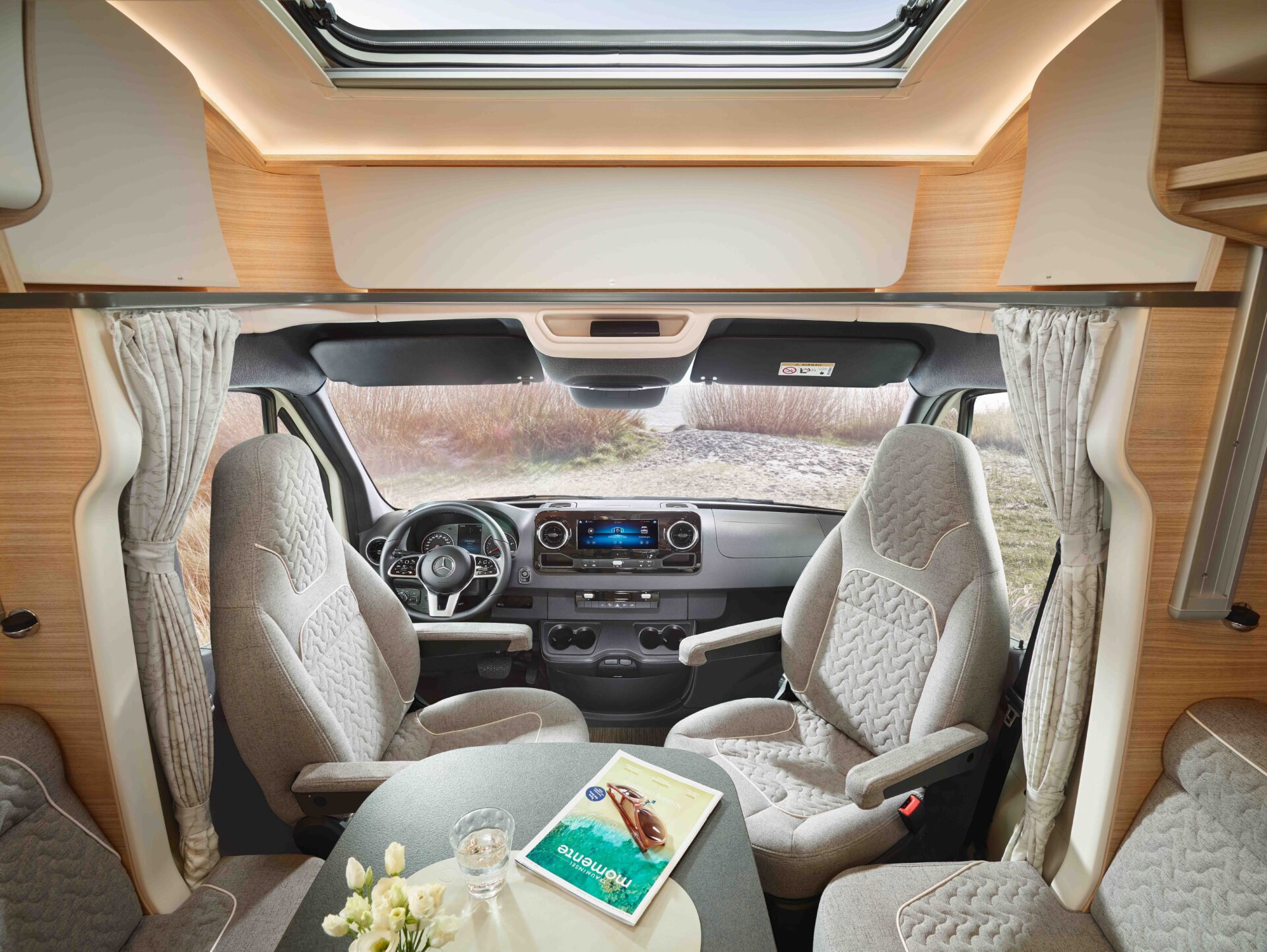 2026 MalibuReisemobil RM1 T480RB QB K Lightweight 3.5t Mercedes Fahrerhaus Design
