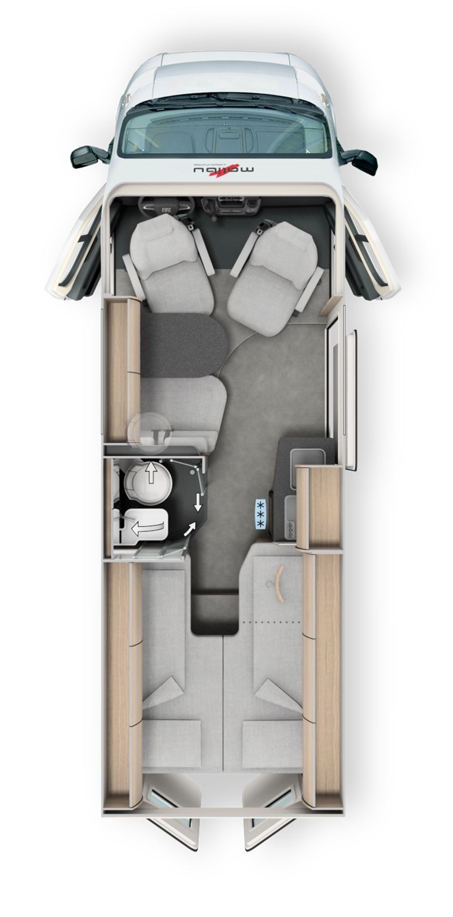 26 Malibu Van 600 LE Compact B