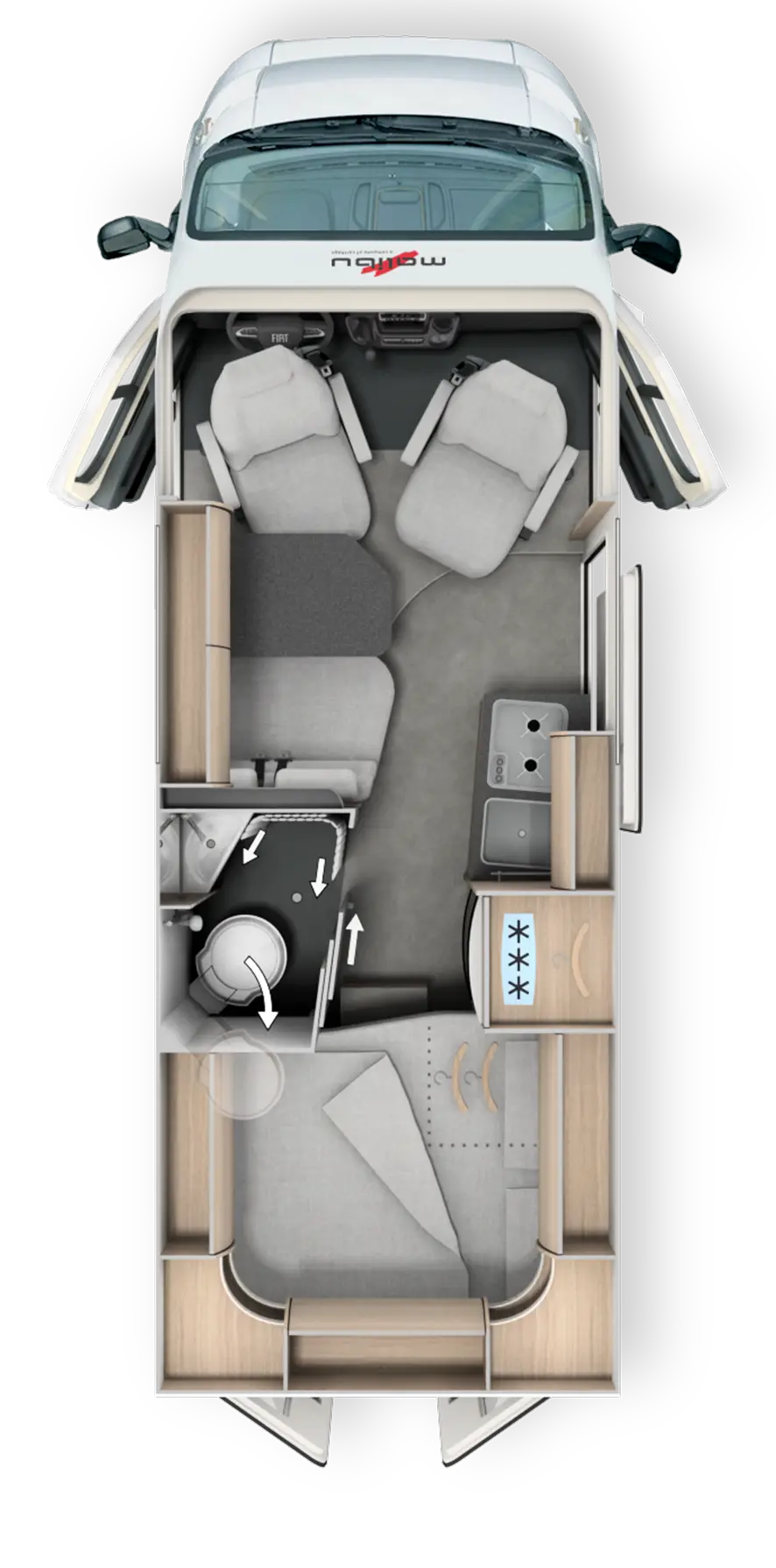 26 Malibu Van 640 LE Comfort B