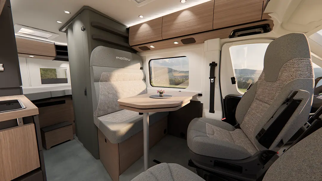 Interieur MalibuVan Firstclass Tworooms 600 DB Lucca Grossbild1 Deko