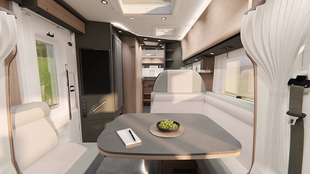 Interieur Malibu RM T 470 LEK Chiaro Durchsicht Deko V2